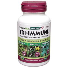 Комплекс для Підтримки Імунній Системи, Tri-Immune, Natures Plus, 60 таблеток