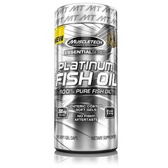 Омега 3 MuscleTech Platinum 100% Fish Oil 100 капс рыбий жыр