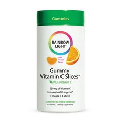 Вітамін C Rainbow Light Gummy Vitamin C Slices 90 мармеладок