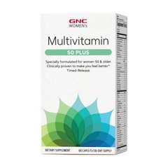 Витамины для женщин GNC Women's Multivitamin 50 Plus 60 каплет