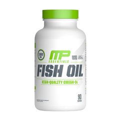 Омега 3 Muscle Pharm Fish Oil 90 капсул риб'ячий жир