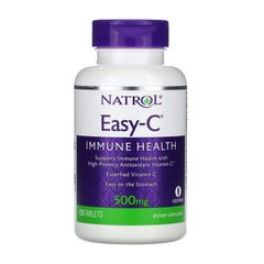 Вітамін С Natrol Easy-C 500 mg immune health 120 таблеток