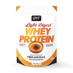 Сироватковий протеїн концентрат QNT Light Digest Whey protein (500 г) Кюнт creme brulee