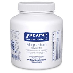 Магний Глицинат Pure Encapsulations Magnesium Glycinate 120 мг 180 капсул