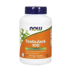 Бустер тестостерону Now Foods TestoJack 100 (120 капс)