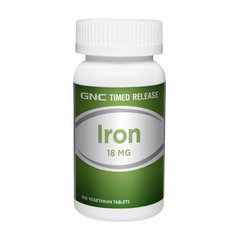 Железо GNC Iron 18 mg 100 таблеток