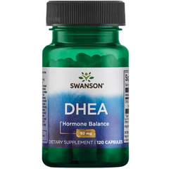 Дегідроепіандростерон Swanson DHEA 50 mg 120 капсул