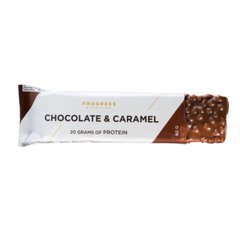 Протеиновые батончики Progress Nutrition Protein Bar 12x60 г Chocolate Caramel