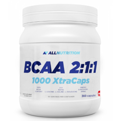 БЦАА AllNutrition BCAA 2-1-1 1000 XtraCaps 360 капсул