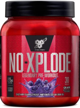 Передтренувальний комплекс BSN NO Xplode (555 г) grape