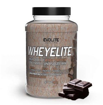 Сывороточный протеин Evolite Nutrition WheyElite 900 г chocolate