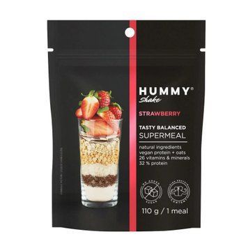 Замінник харчування AllNutrition Hummy Shake Tasty Balanced Supermeal 110 г Strawberry