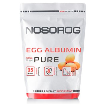 Яєчний протеїн Nosorog Egg Albumin (1 кг) носоріг егг альбумін без добавок