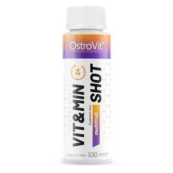 Вітаміни та мінерали шот смак мультифрукт OstroVit VIT&MIN Shot 100 мл