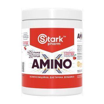 Комплекс амінокислот Stark Pharm Amino-X 425 г Strawberry Cherry