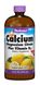 Рідкий Кальцій Цитрат Магнію + Вітамін D3, Смак Лимона, Bluebonnet Nutrition, 16 рідких унцій (472 мл)