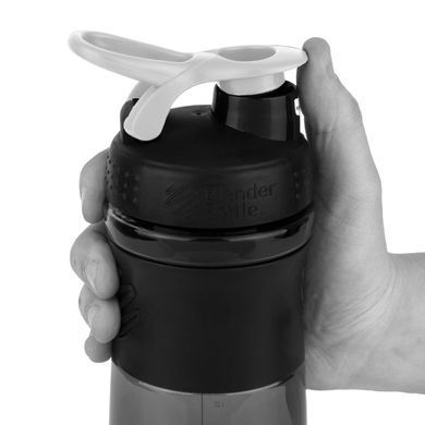 Спортивна пляшка-шейкер BlenderBottle SportMixer 28oz/820ml Black/White (ORIGINAL)