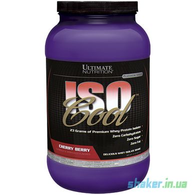 Сироватковий протеїн ізолят Ultimate Nutrition ISO Cool (907 г) vanilla cream