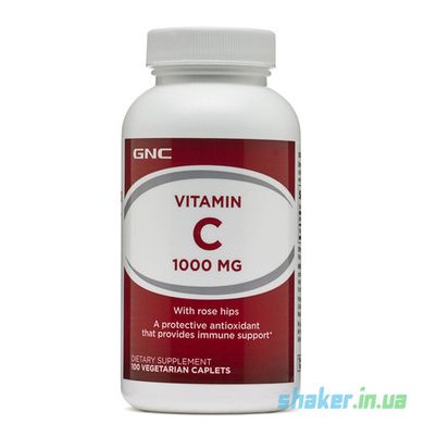 Вітамін C GNC Vit C 1000 (100 таб)