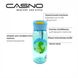 Пляшка для води CASNO 400 мл KXN-1195 Блакитна (Діно) соломинкою