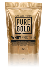 Сывороточный протеин концентрат Pure Gold Protein Whey Protein 2300 грамм Банановый крем