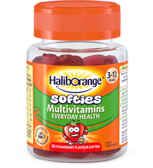 Комплекс вітамінів Haliborange Softies Multivitamins 30 жув. таблеток strawberry