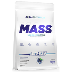 Гейнер для набора массы AllNutrition Mass Acceleration 1000 г Biluberry