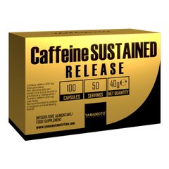 Кофеин Yamamoto nutrition Caffeine Sustained Release 100 капсул