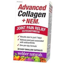 Колаген Webber Naturals Advanced Collagen + NEM 30 капсул