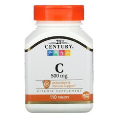 Вітамін C 21st Century Vitamin C 500 110 таблеток