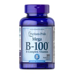 Комплекс вітамінів групи Б Puritan's Pride Vitamin B-100 Complex 100 капсул