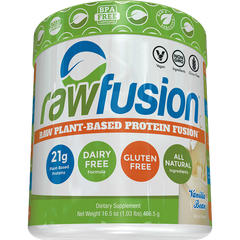 Растительный протеин SAN Rawfusion 460 грамм vanilla bean