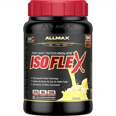 Сывороточный протеин изолят AllMax Nutrition IsoFlex 907 грамм Banana