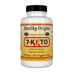 7 кето Healthy Origins 7-KETO DHEA 100 mg 60 капсул