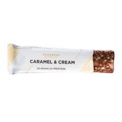 Протеїнові батончики Progress Nutrition Protein Bar 12x60 г Caramel Cream