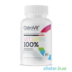 Комплекс вітамінів OstroVit Vit & Min 100% (90 таб)