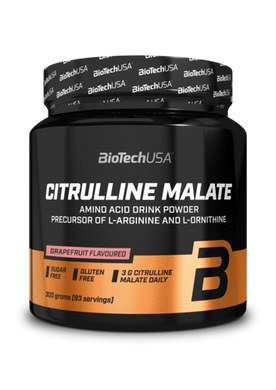 Л-Цитруллин малат BioTech Citrulline Malate 300 грамм грейпфрут