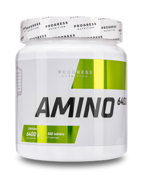 Комплекс аминокислот Progress Nutrition Amino 6400 300 таблеток