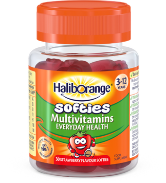 Комплекс вітамінів Haliborange Softies Multivitamins 30 жув. таблеток strawberry