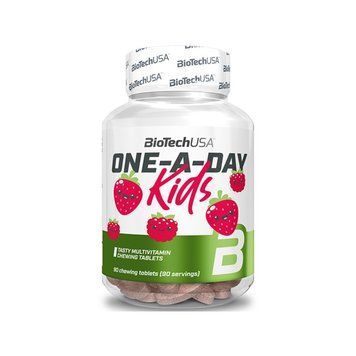 Вітаміни для дітей BioTechUSA One-A-Day Kids multivitamin 90 жув. таблеток