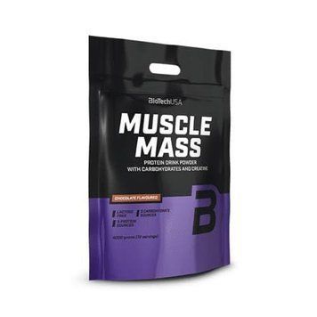 Гейнер для набору маси BioTech Muscle Mass 1000 г шоколад