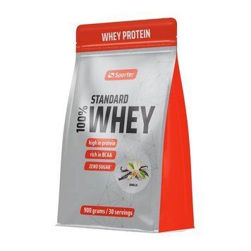 Сывороточный Протеин Sporter 100% Whey Standard 900 г Vanilla