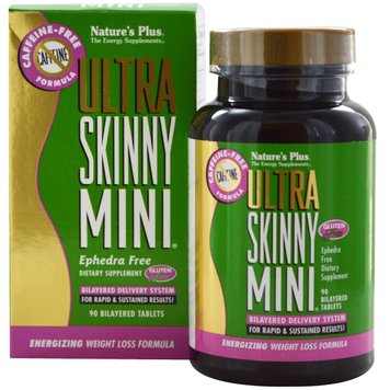 Комплекс для схуднення, Ultra Skinny Mini, Natures Plus, 90 таблеток