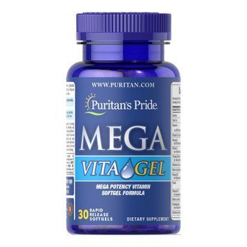 Комплекс вітамінів Puritan's Pride Mega VitaGel 30 м'яких капсул