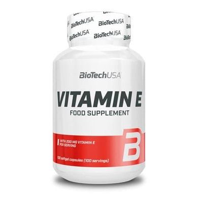 Вітамін Е BioTech Vitamin E (100 капс)