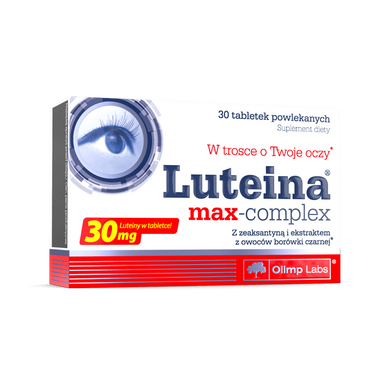 Лютеїн Olimp Luteina Max-Cоmplex 30 таблеток