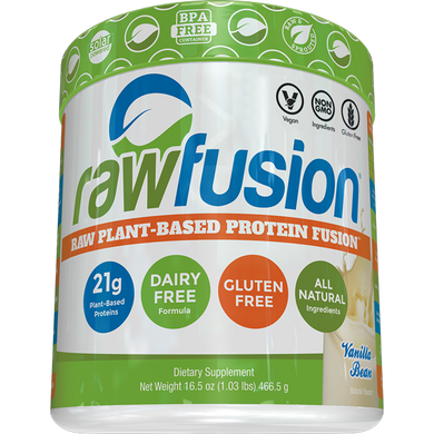 Растительный протеин SAN Rawfusion 460 грамм vanilla bean