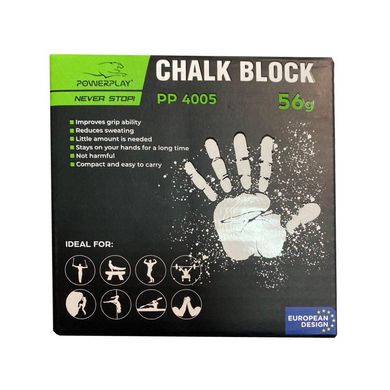 Магнезія-брикет PowerPlay 4005 Chalk Block 56 г