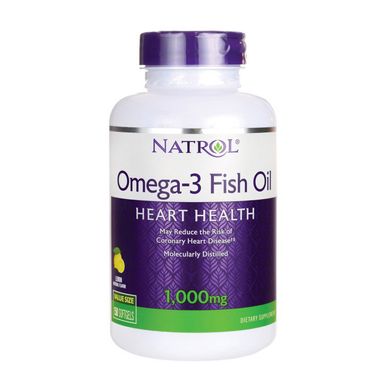 Омега 3 Natrol Omega-3 Fish Oil 1000 mg 90 капсул