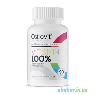 Комплекс витаминов OstroVit Vit&Min 100% (90 таб)